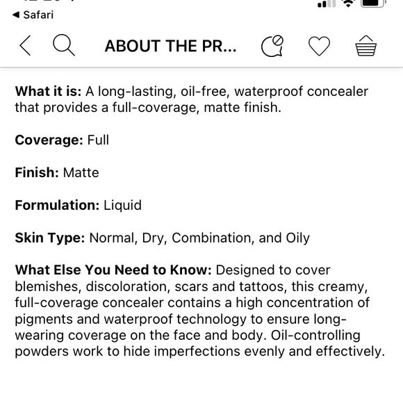 MAKE UP FOR EVER Full Cover Concealer (shade 4) - Picture 7 of 7